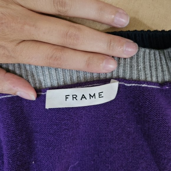 Frame Color Block Sweater - Picture 3 of 7